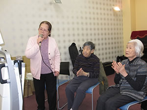 カラオケの様子