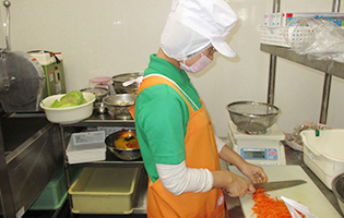 ワークステーション八幡の様子