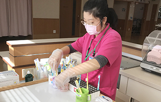 ワークステーション八幡の様子