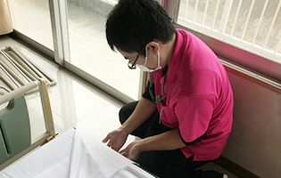 ワークステーション八幡の様子